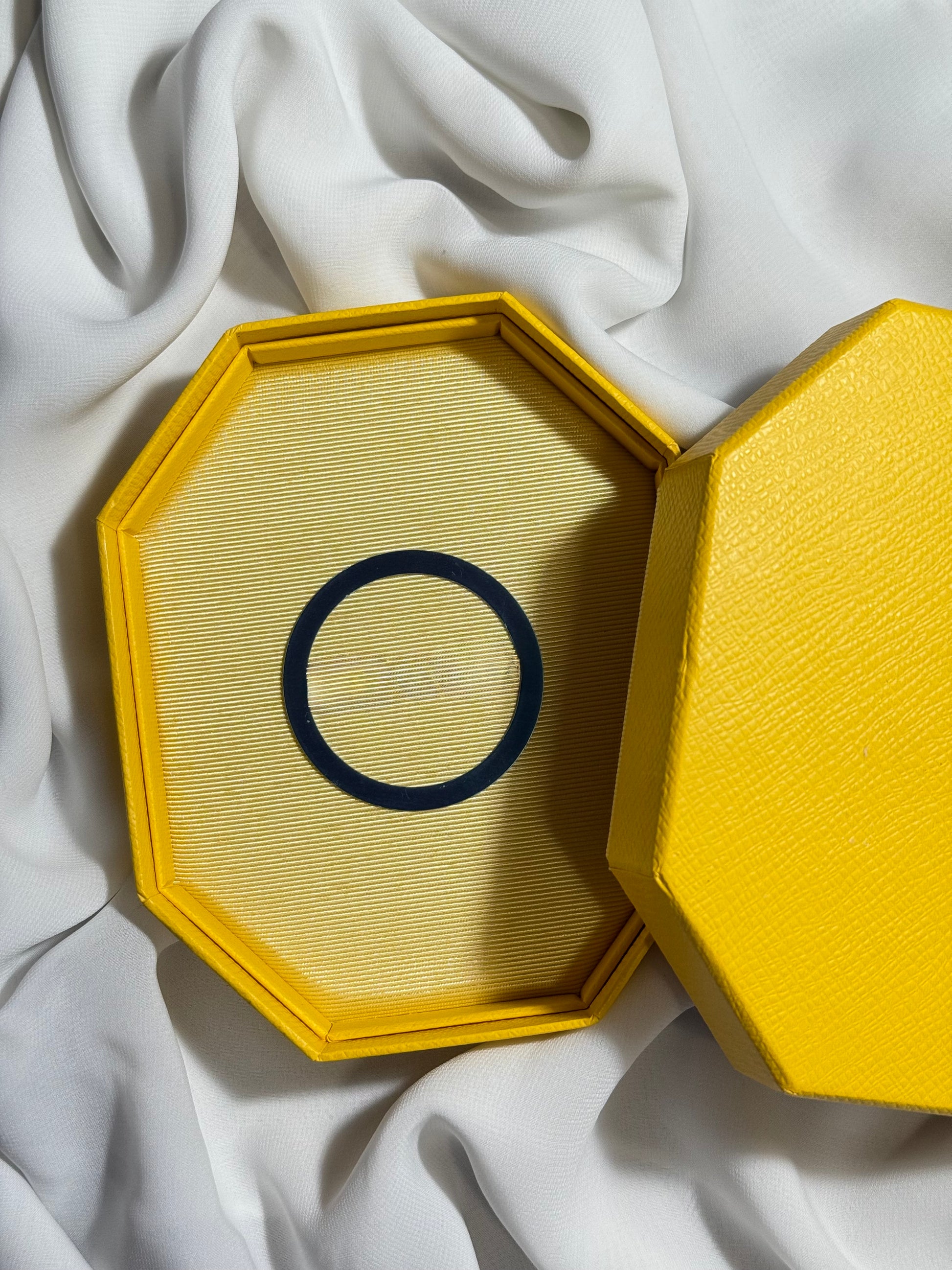 Adhesive sticker ring